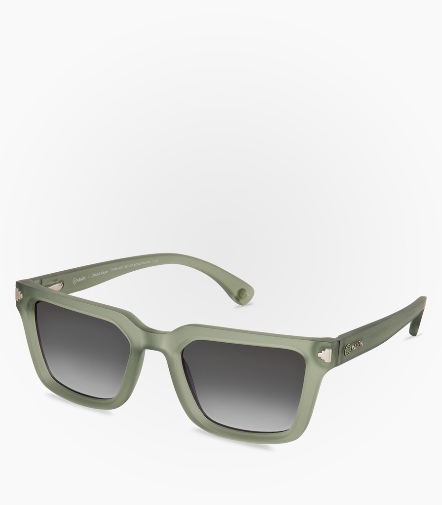 (S) Ice Cucumber Green Non Polarized Lens Color Grey   