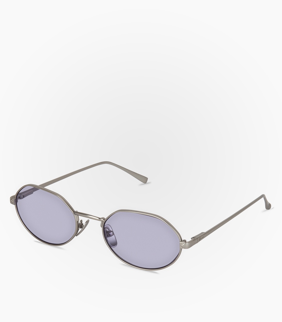 (S) Freeze Silver Metal Non Polarized Lens Color Lavanda   