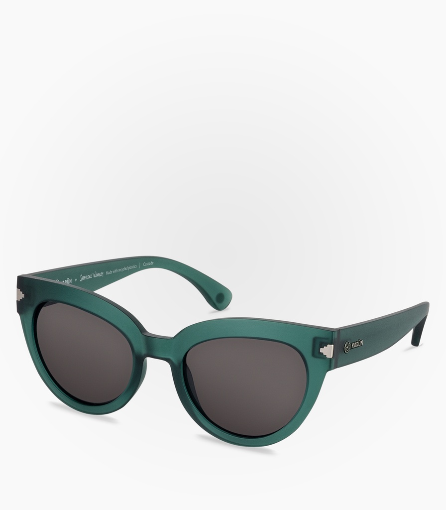 (S) Cascade Green Polarized Lens Color Grey     