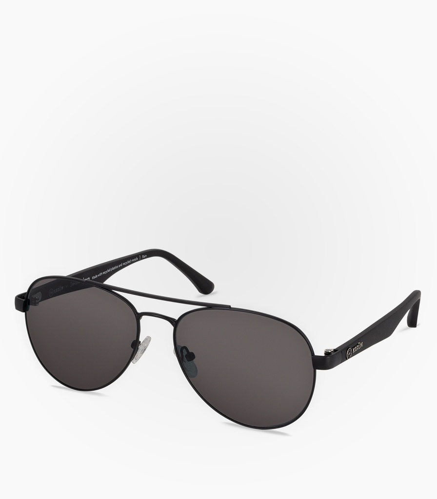 (S) Rain Black Metal Non Polarized Lens Color Grey   