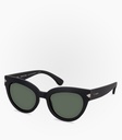 (S) Cascade Black Polarized Lens Color Green G15    